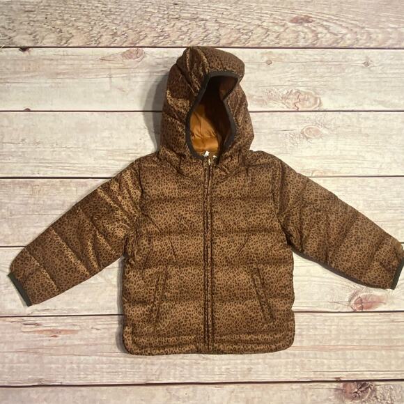 GAP • Leopard • Puffer • Jacket - Picture 2 of 7